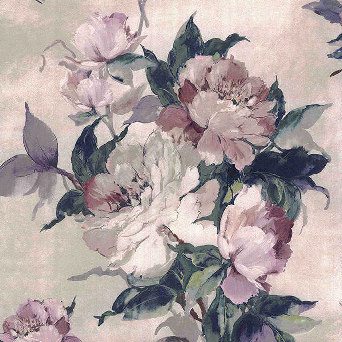 Обои 1838 Wallcoverings Camellia Madama Butterfly Ivory 1703-108-01